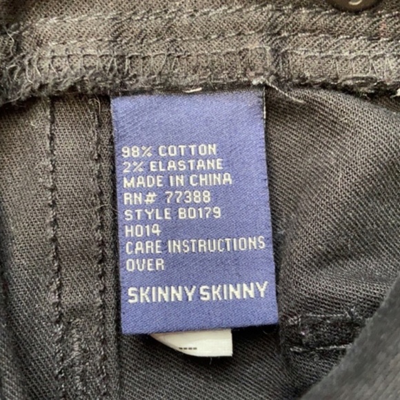 Madewell Skinny Skinny Coated High Rise Black Jeans - Picture 5 of 5